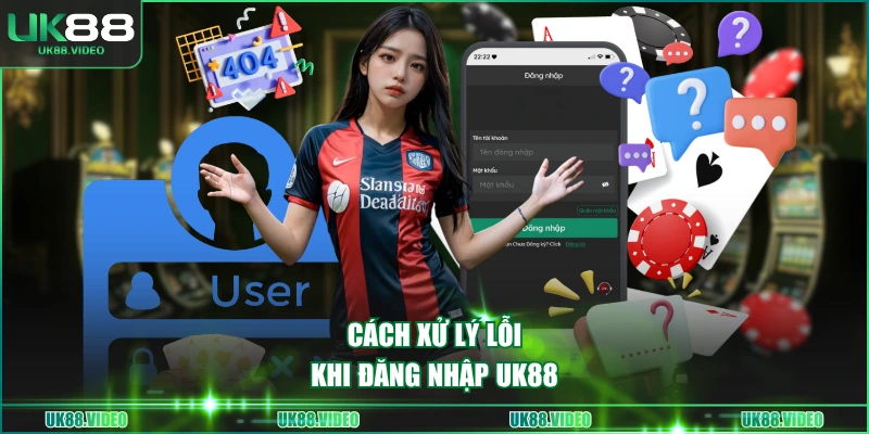 Cách xử lý lỗi khi đăng nhập UK88