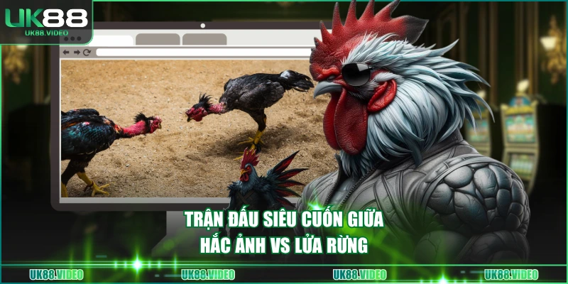 Trận đấu siêu cuốn giữa Hắc Ảnh vs Lửa Rừng